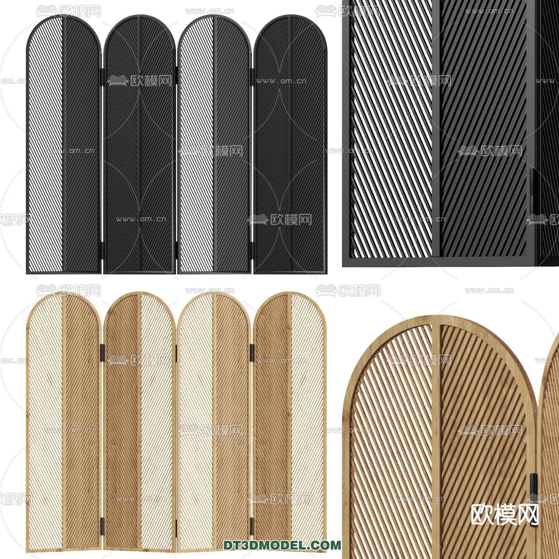 DECORATION - 3D PANEL - 3D Model For Interior Design - 913