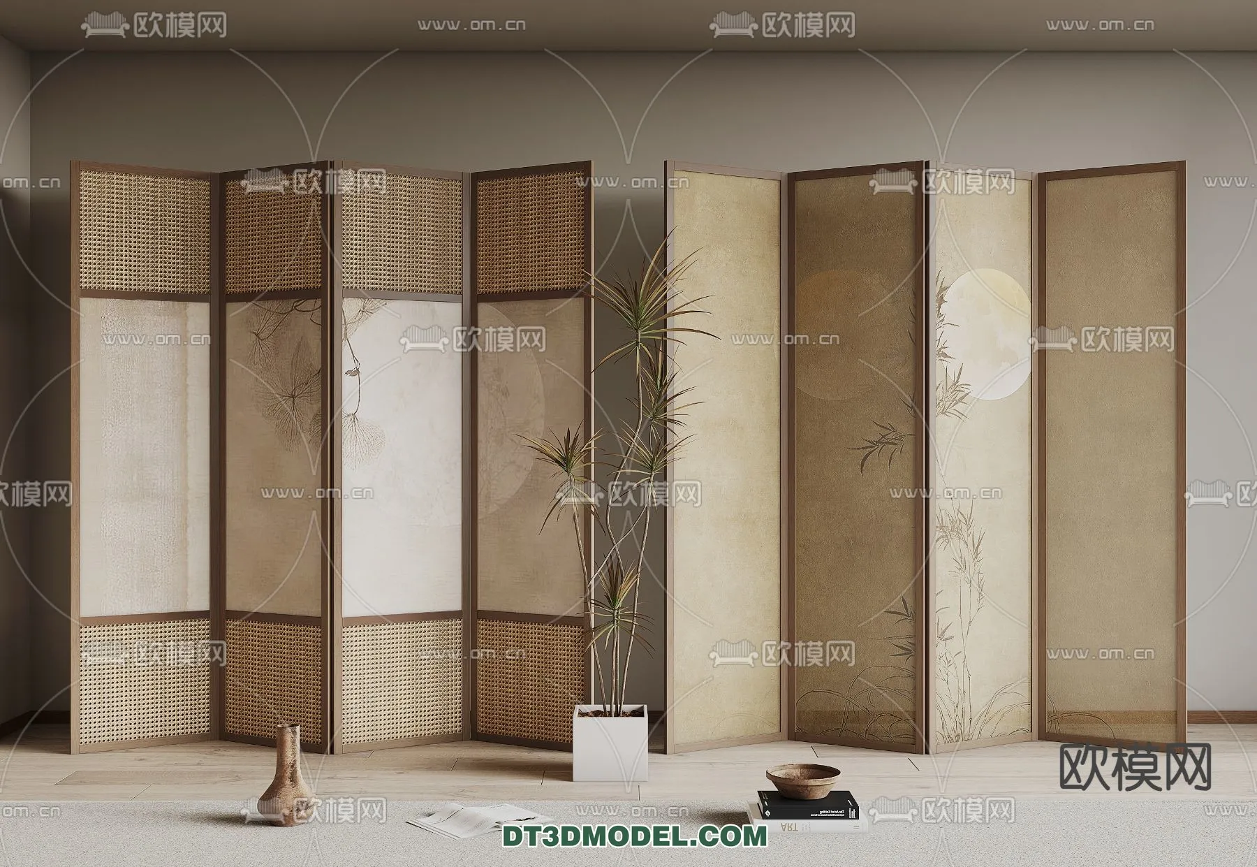DECORATION - 3D PANEL - 3D Model For Interior Design - 914