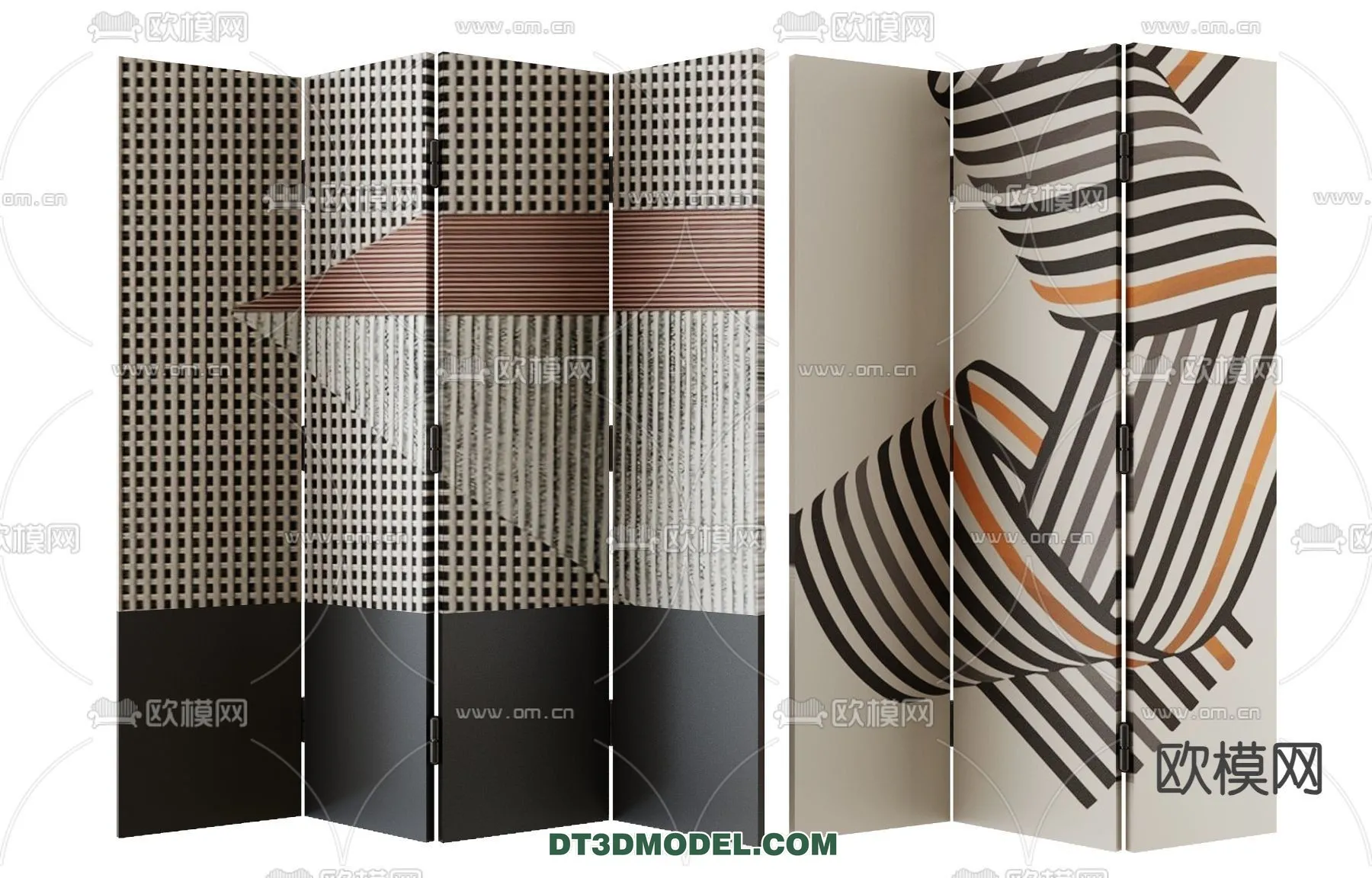 DECORATION - 3D PANEL - 3D Model For Interior Design - 915