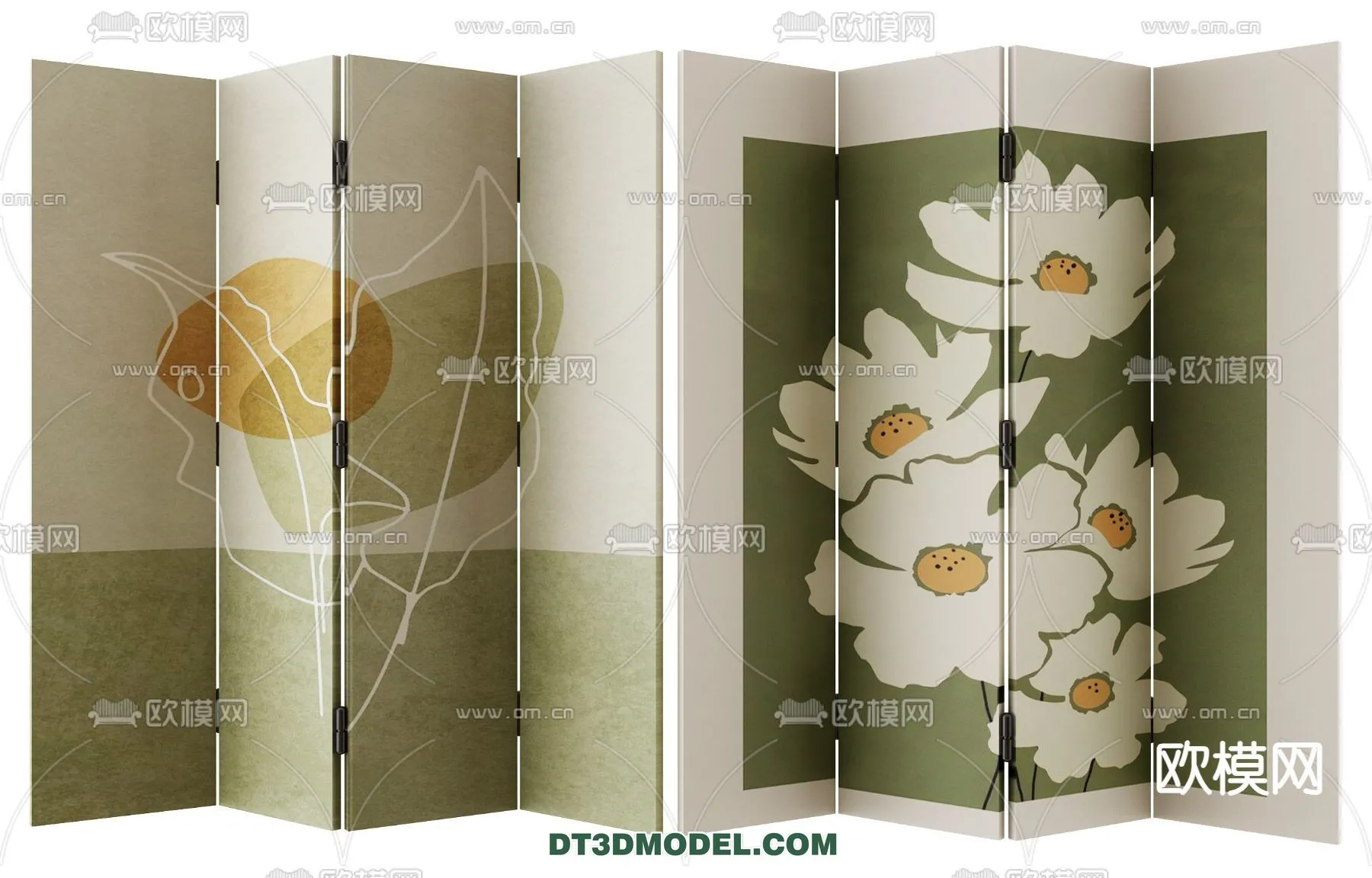 DECORATION - 3D PANEL - 3D Model For Interior Design - 923