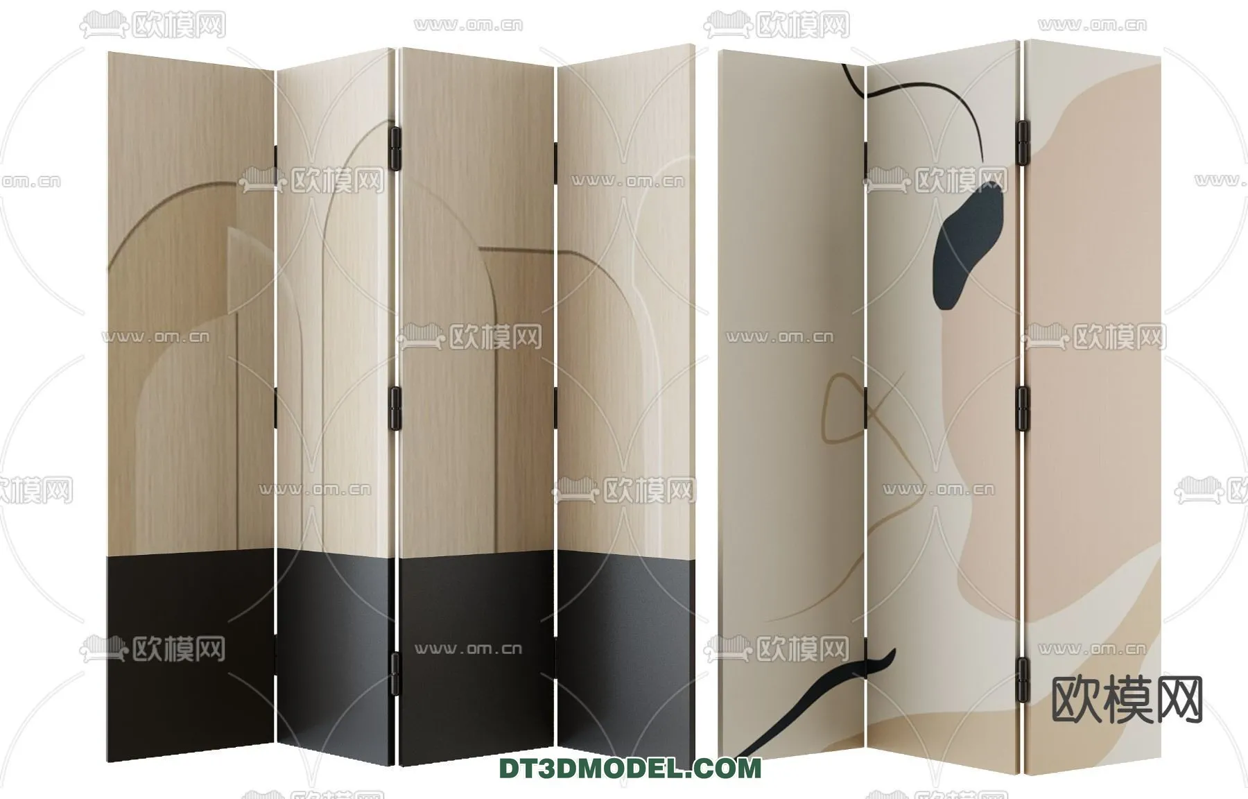 DECORATION - 3D PANEL - 3D Model For Interior Design - 924