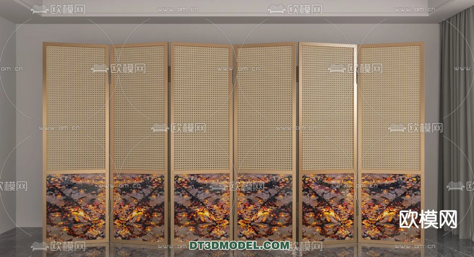 DECORATION - 3D PANEL - 3D Model For Interior Design - 927