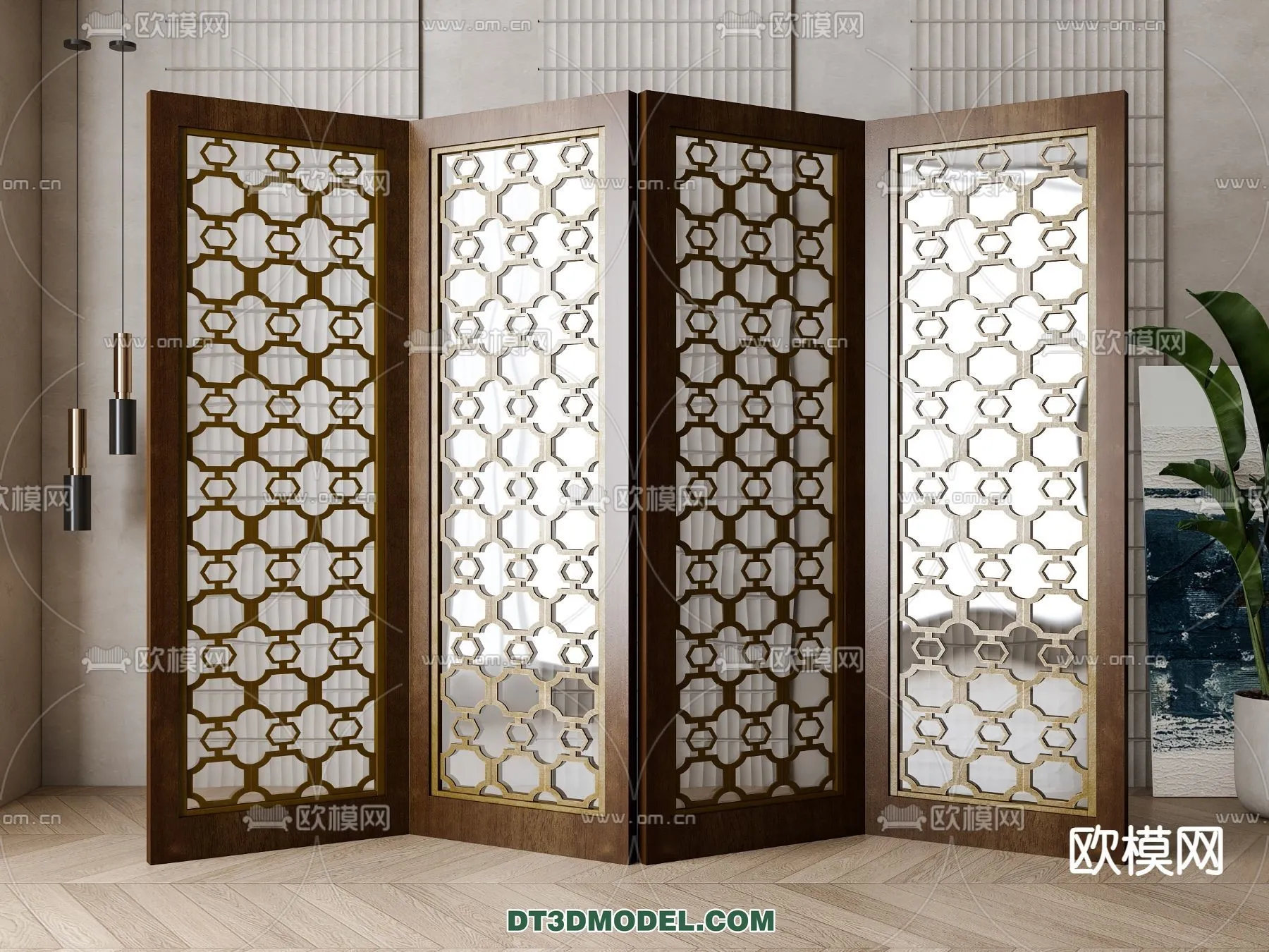 DECORATION - 3D PANEL - 3D Model For Interior Design - 930