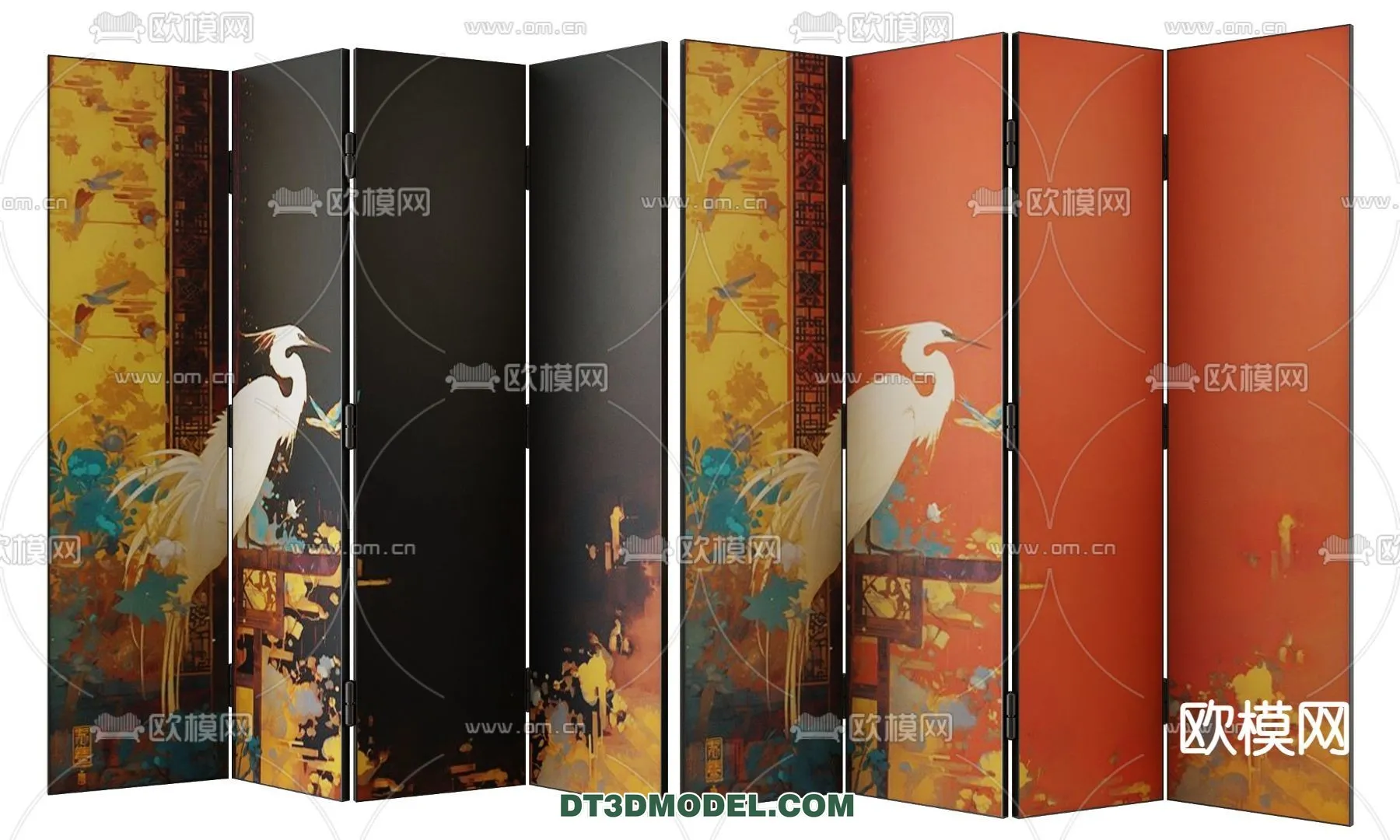 DECORATION - 3D PANEL - 3D Model For Interior Design - 937