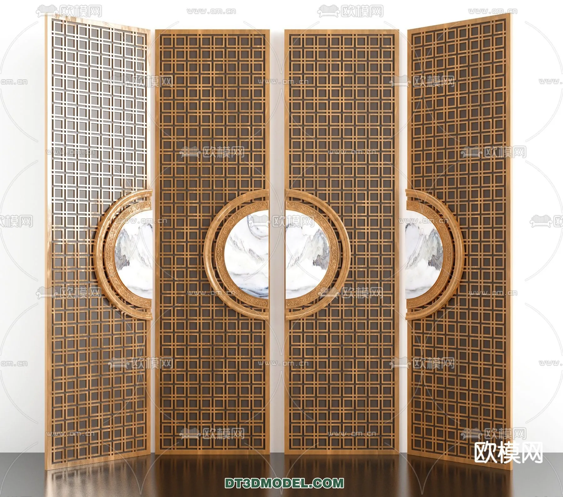 DECORATION - 3D PANEL - 3D Model For Interior Design - 938