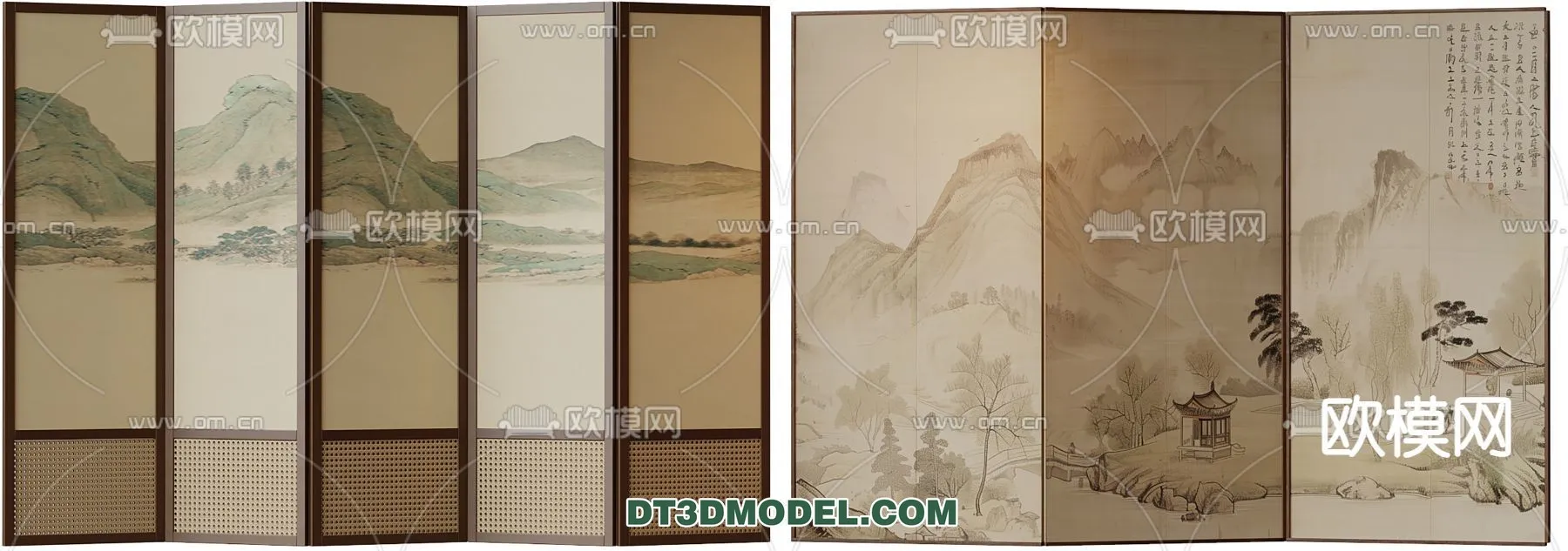 DECORATION - 3D PANEL - 3D Model For Interior Design - 940