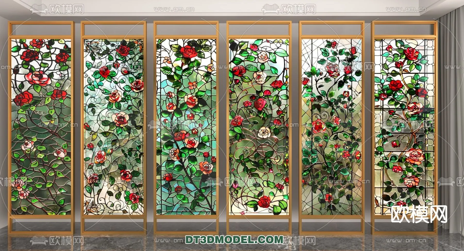 DECORATION - 3D PANEL - 3D Model For Interior Design - 941