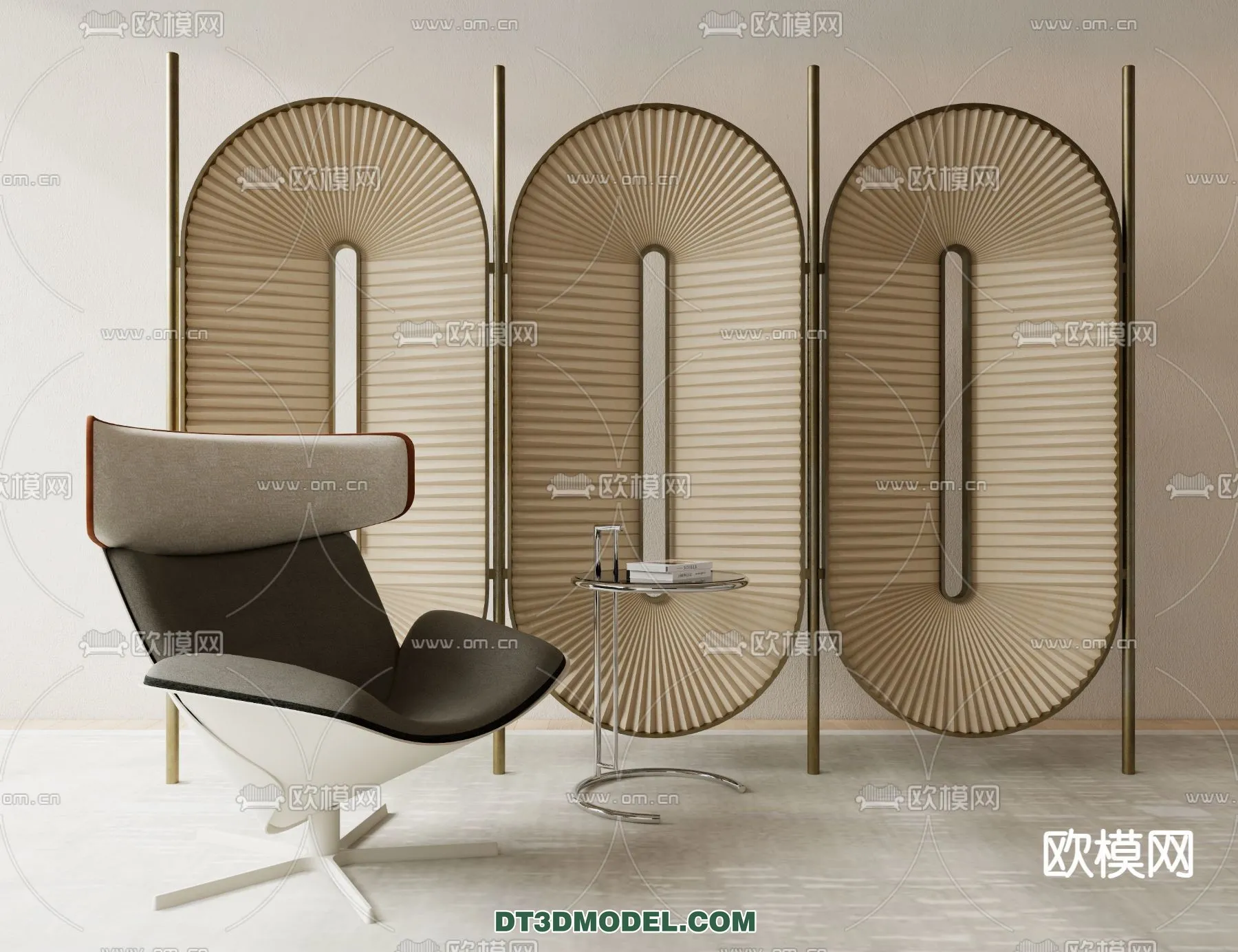 DECORATION - 3D PANEL - 3D Model For Interior Design - 942