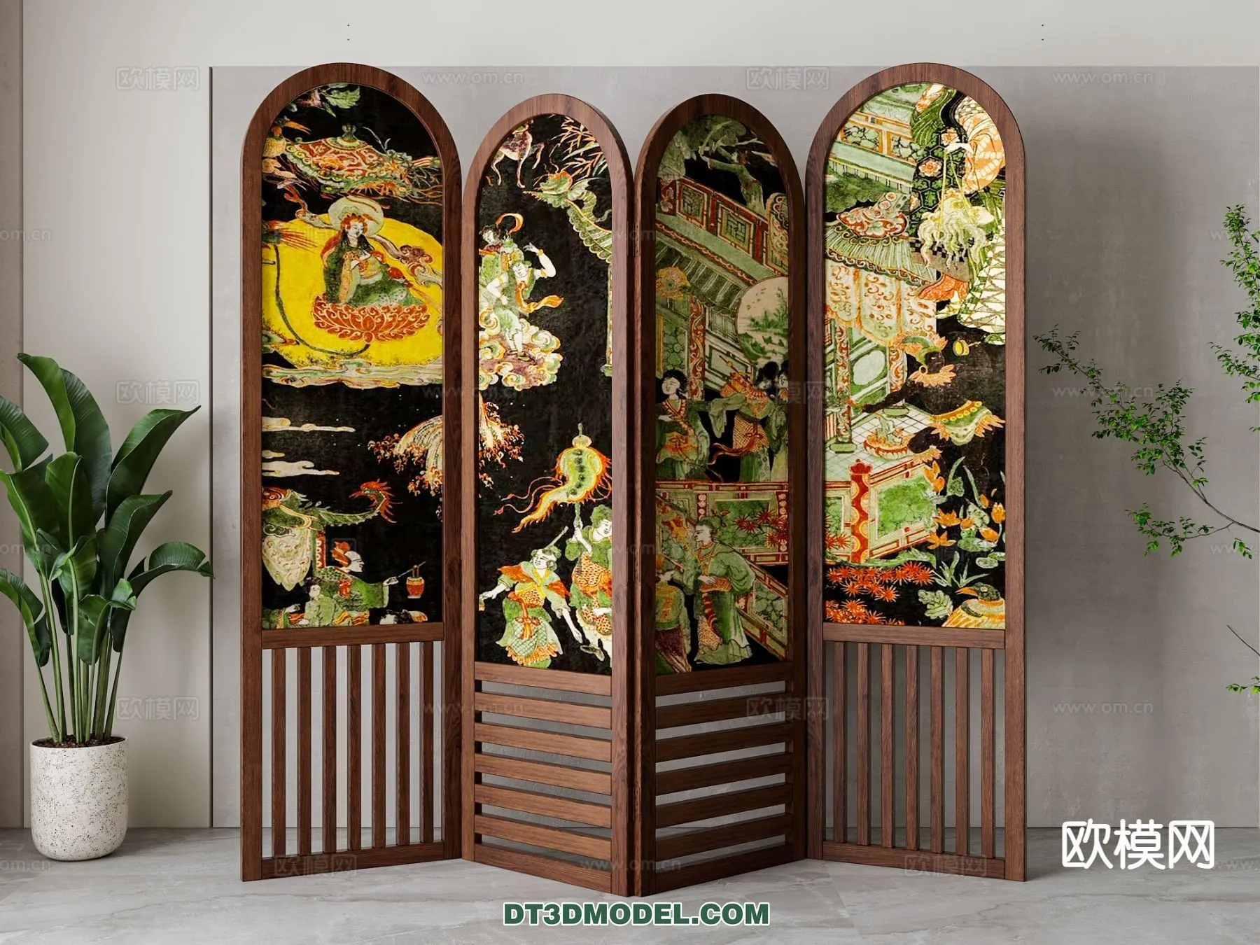 DECORATION - 3D PANEL - 3D Model For Interior Design - 944