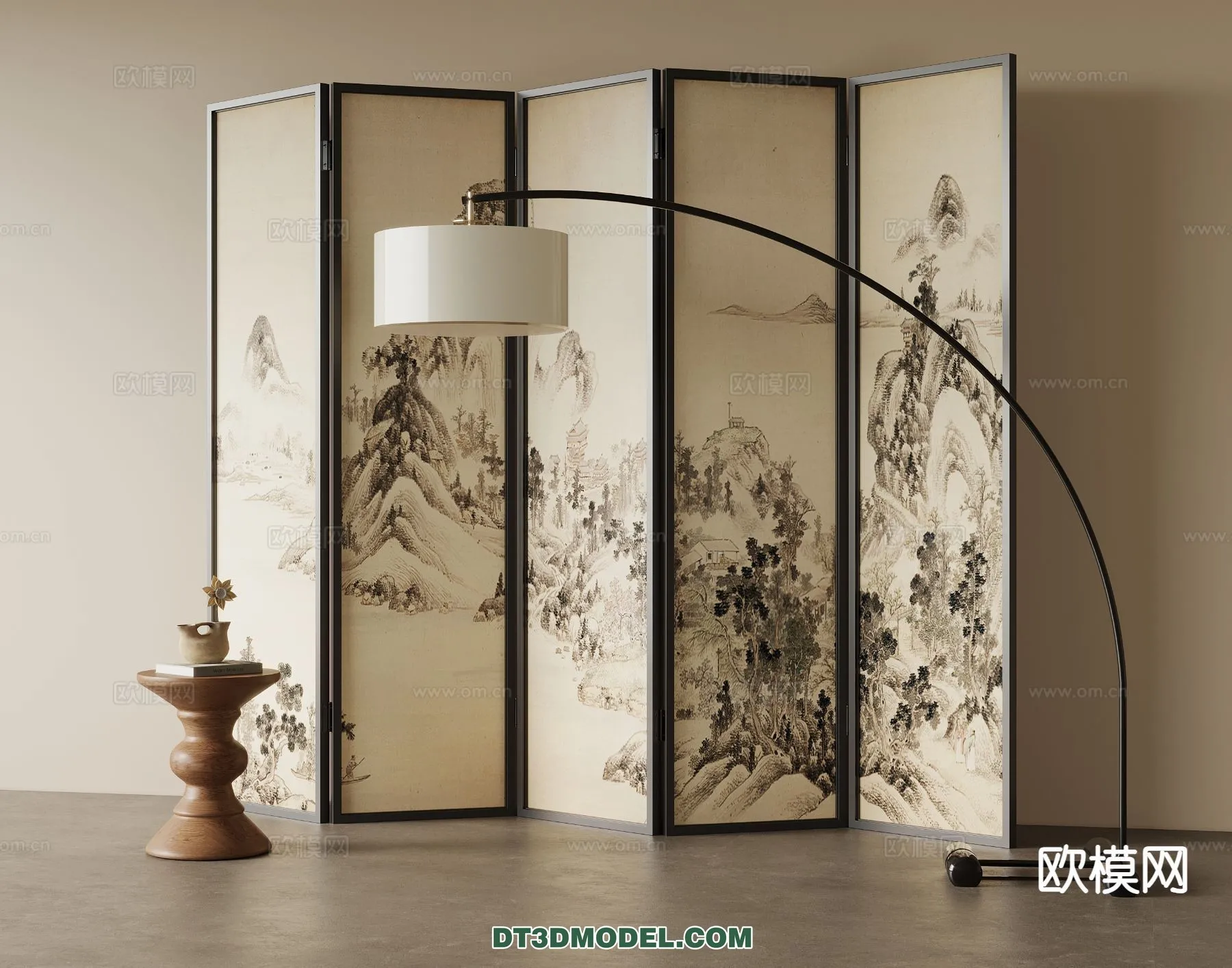 DECORATION - 3D PANEL - 3D Model For Interior Design - 959