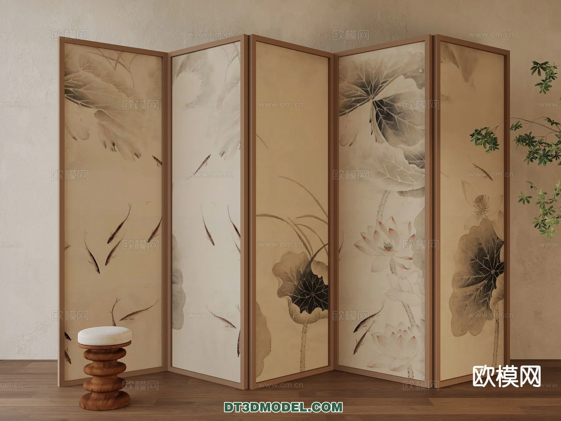 DECORATION - 3D PANEL - 3D Model For Interior Design - 970