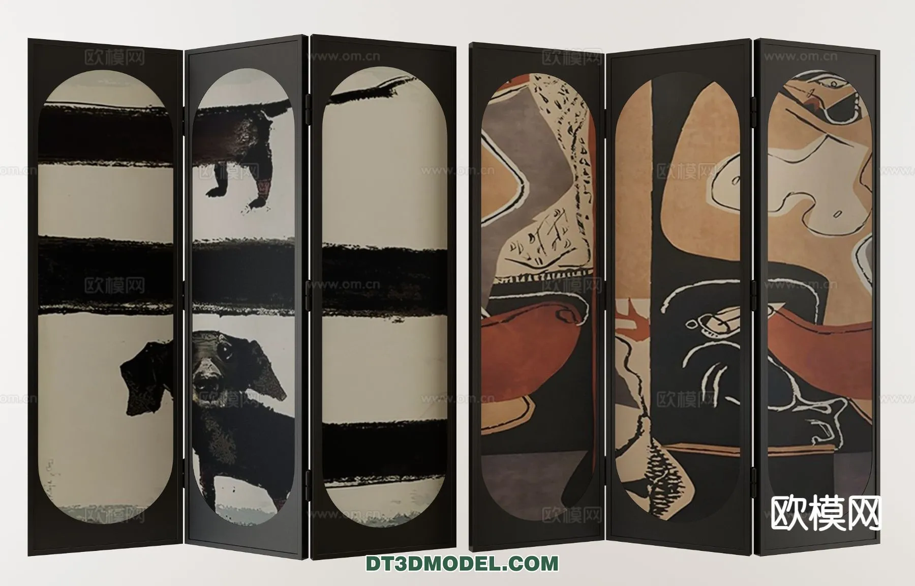 DECORATION - 3D PANEL - 3D Model For Interior Design - 982