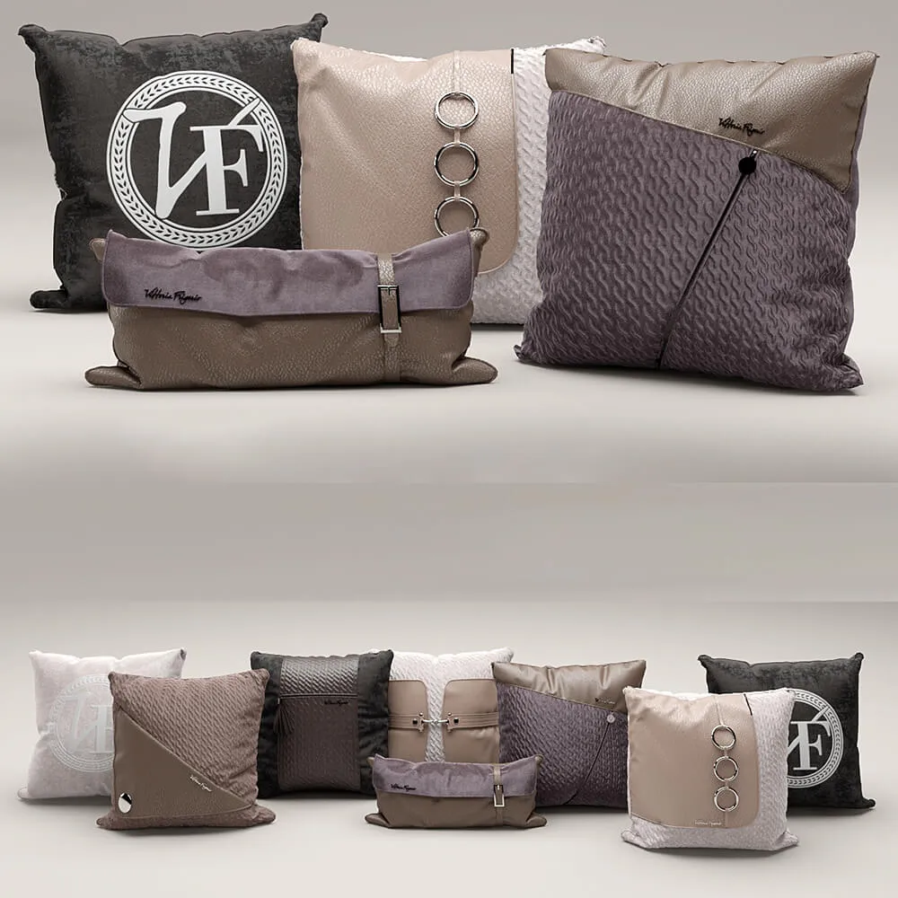 decoration - A set of pillows from Vittoria Frigerio 3D Model