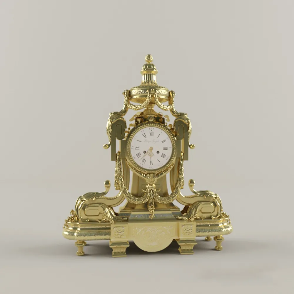 decoration - A table clock 3D Model