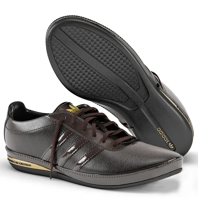 decoration - Adidas Porsche Design S3 leather brown 3D Model