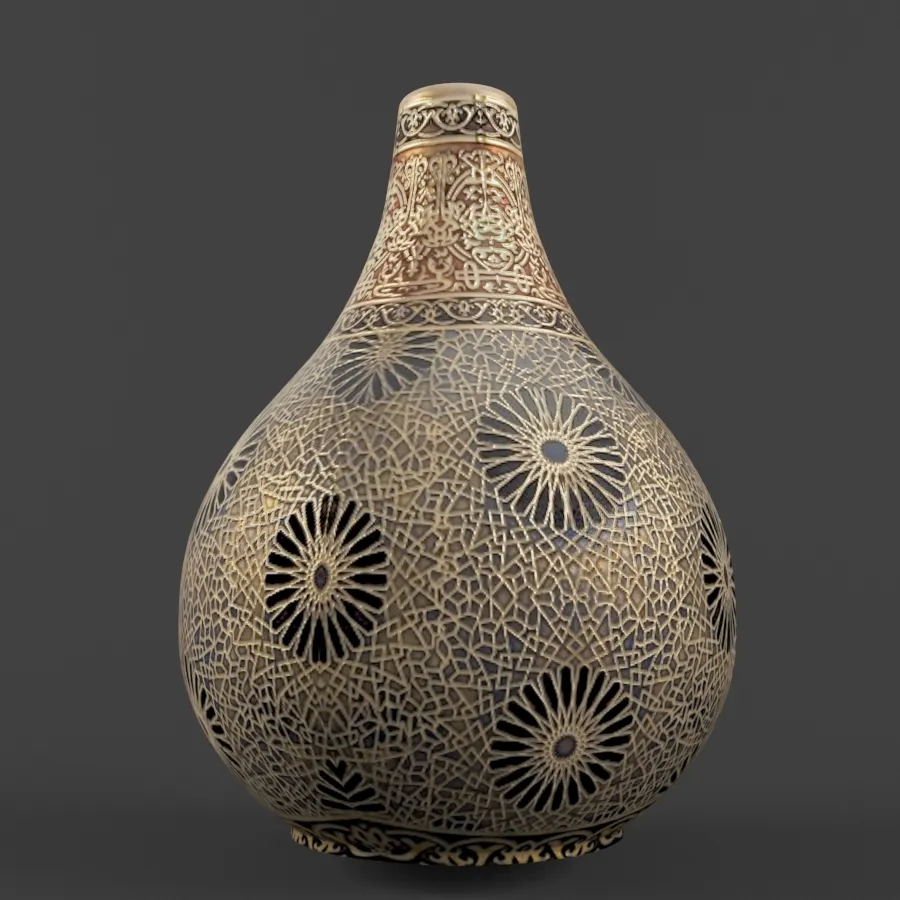 decoration - Ain morrocan vase 06 3D Model