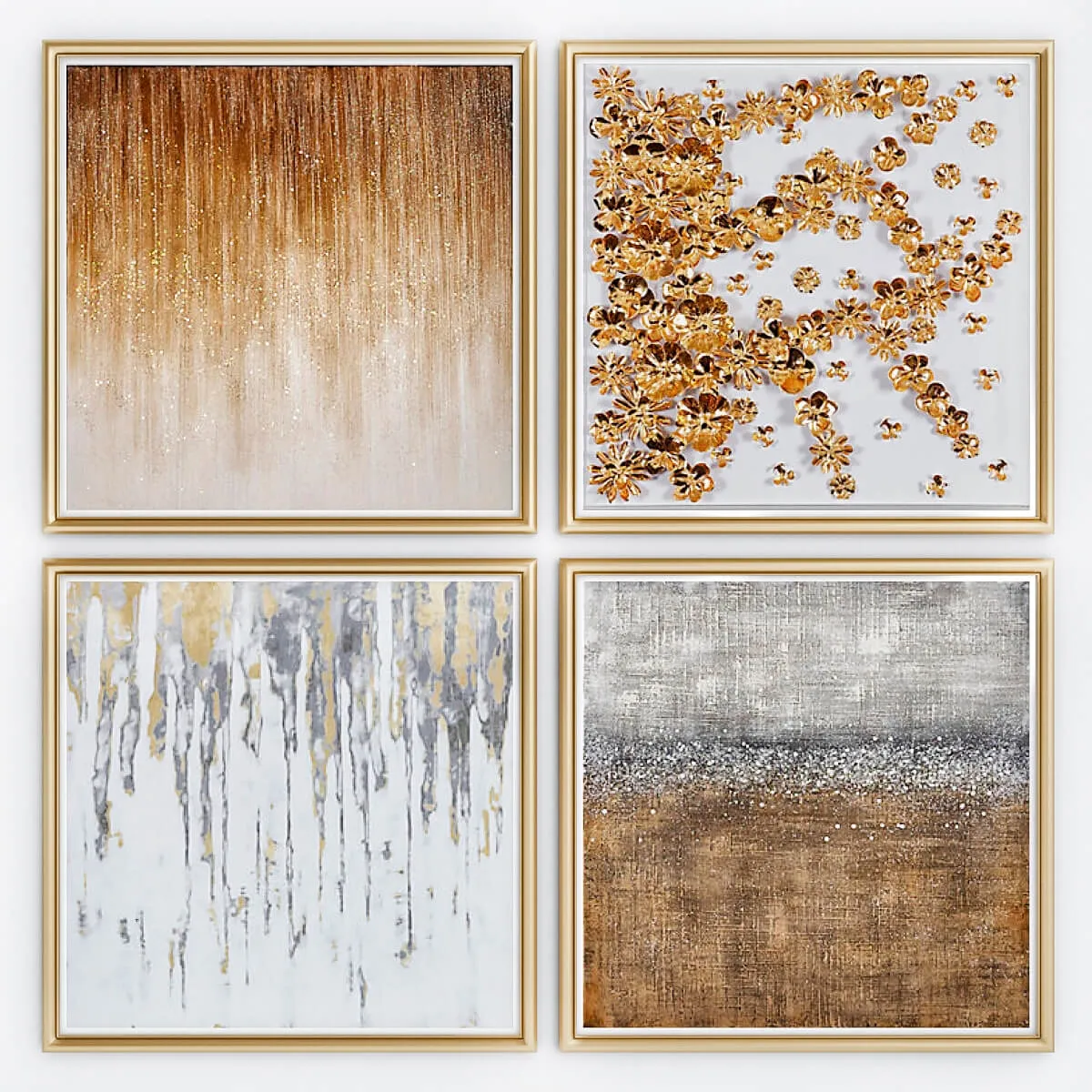 decoration - Art Gold 1 3D Model