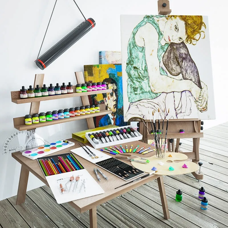 decoration - Art Supplies 3D Model