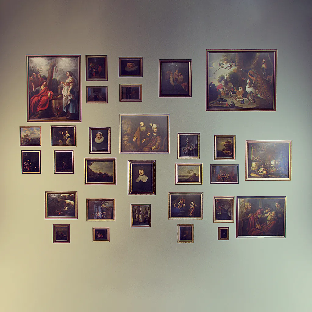 decoration - Arts museum 01 3D Model