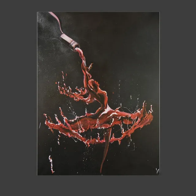 decoration - Author's painting canvas 4 3D Model