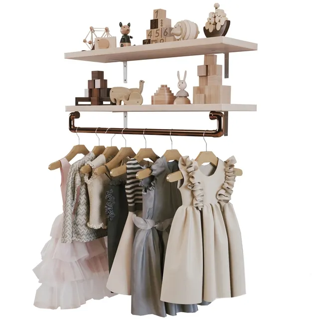 decoration - Baby clothes 3D Model