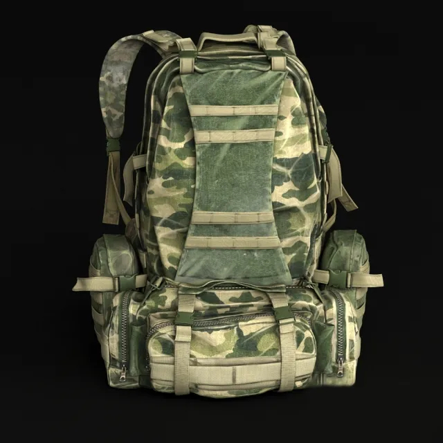 decoration - Backpack 4 3D Model