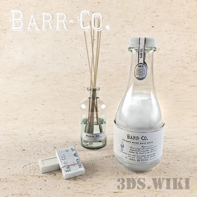 decoration - Barr Co by K. HALL DESIGNS 3D Model