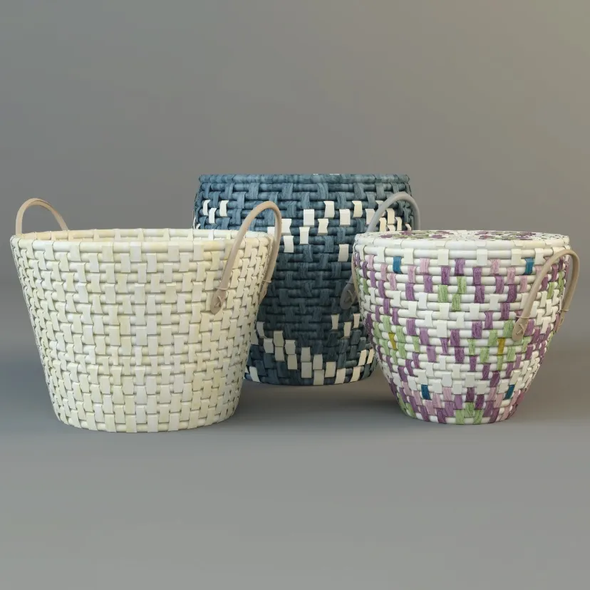 decoration - Baskets Zara Home 3D Model