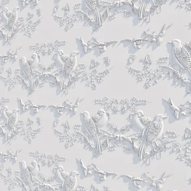 decoration - Basrelief 3D Model