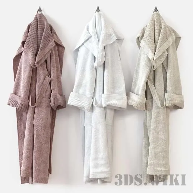 decoration - Bath robe 3D Model