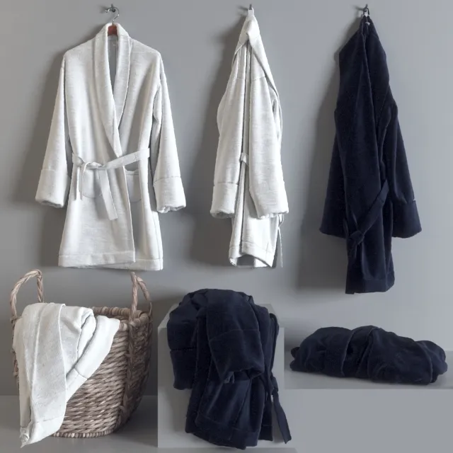 decoration - Bathrobe 3D Model