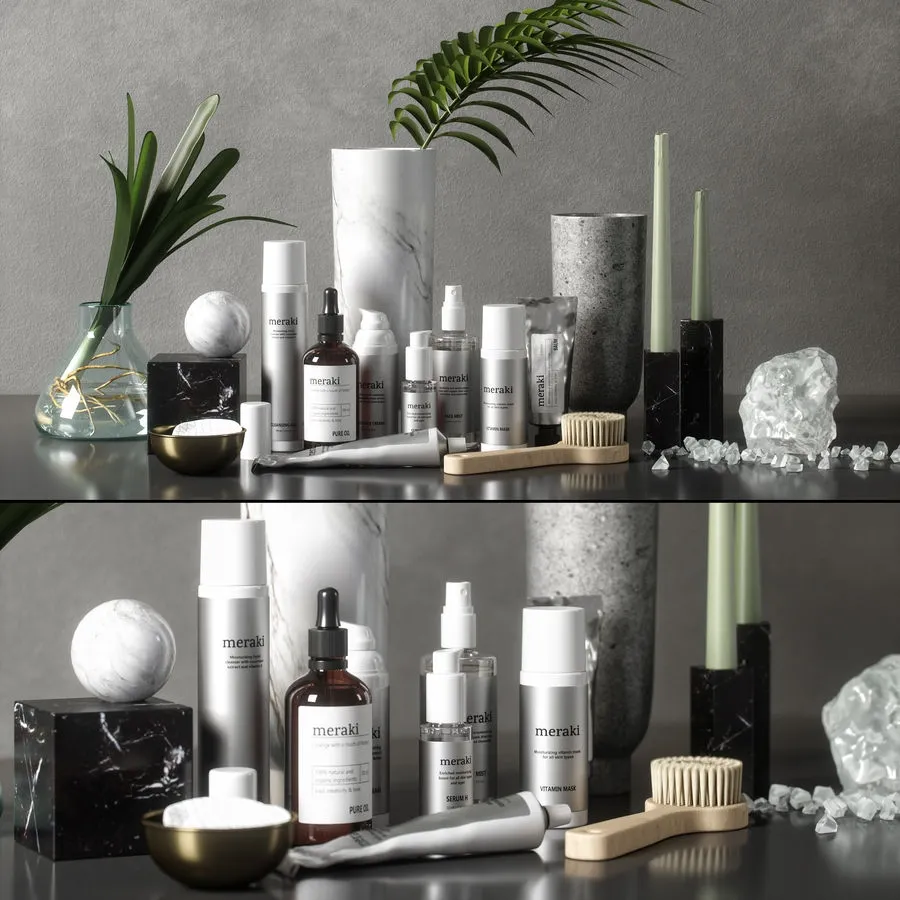 decoration - bathroom set02 3D Model