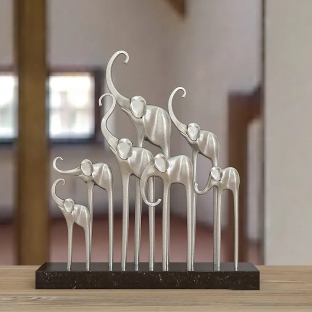 decoration - Beautiful Decorative Elephants 3D Model