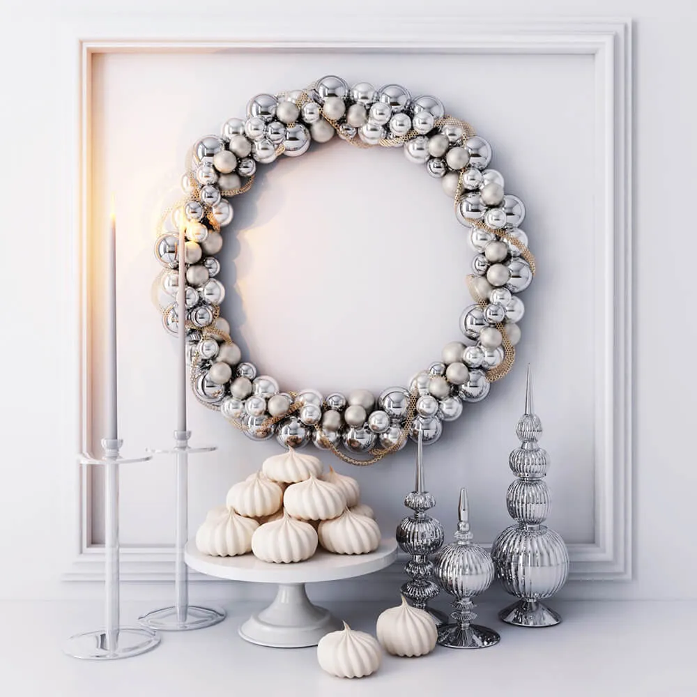 decoration - Beautiful decorative set 3D Model