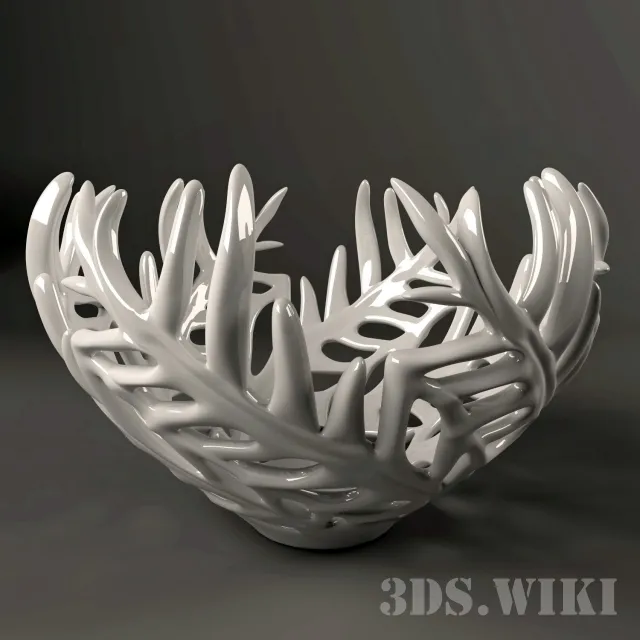 decoration - Beautiful designer vase 3D Model