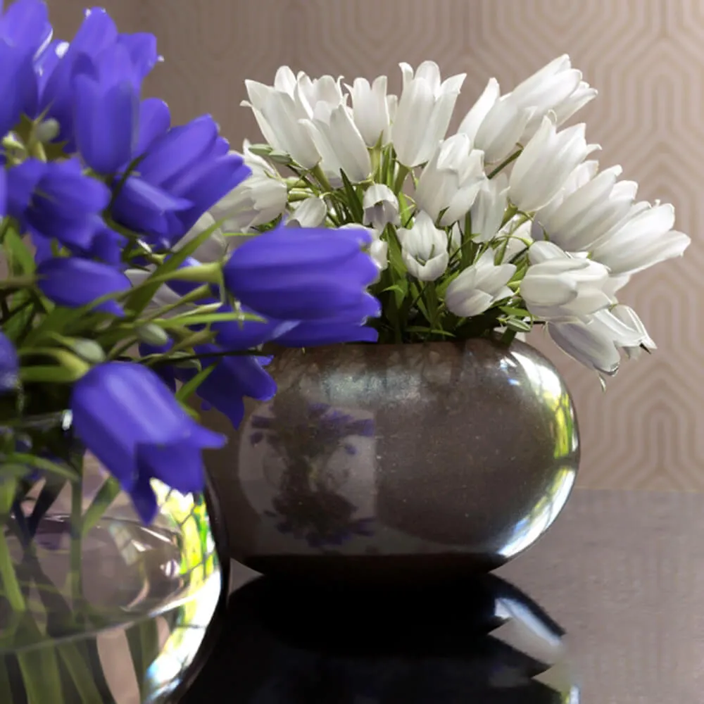 decoration - Beautiful flowers 3D Model