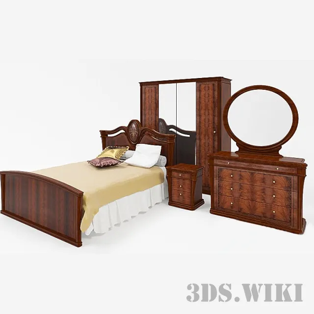 decoration - Bedroom furniture 3D Model