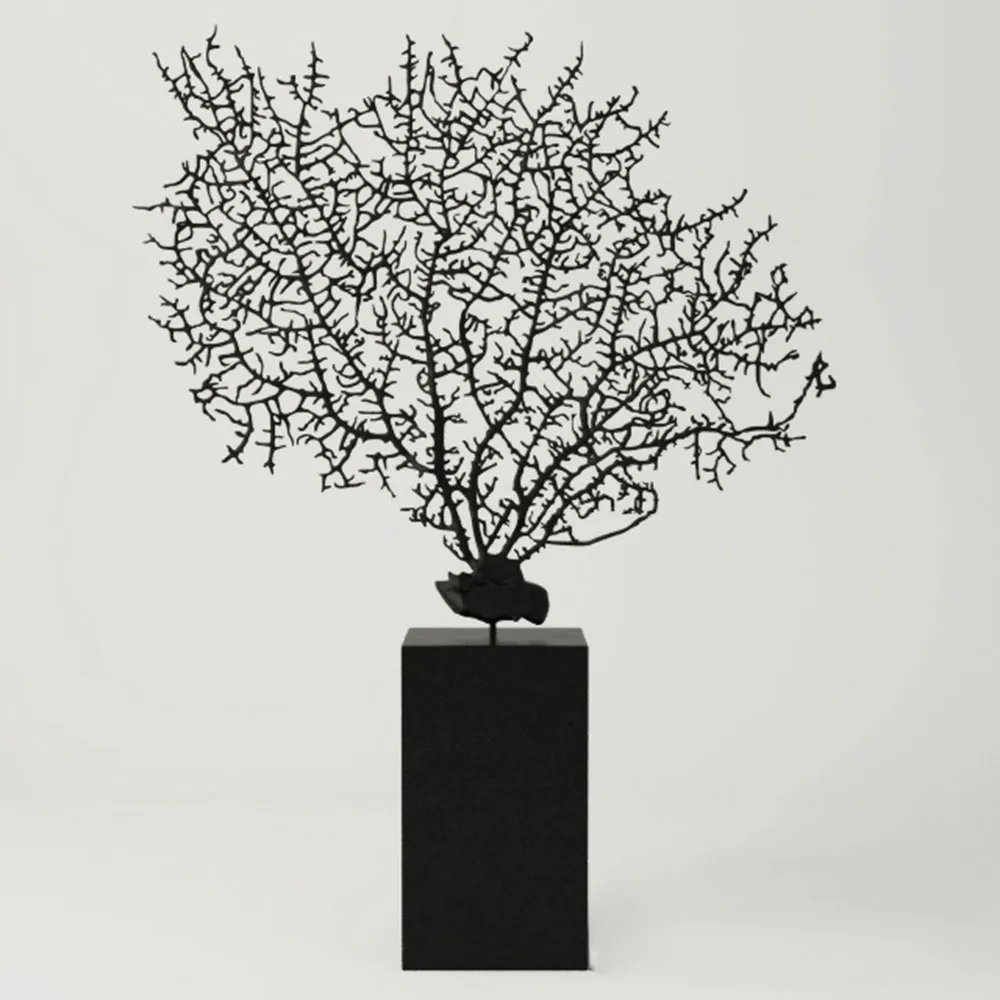 decoration - Black Gorgony 3D Model