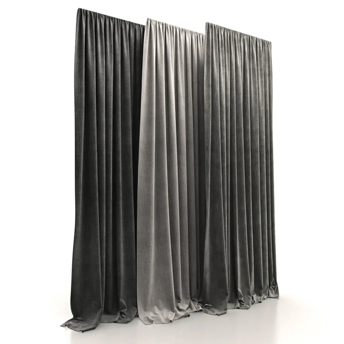 decoration - Blind 01 curtain 3D Model