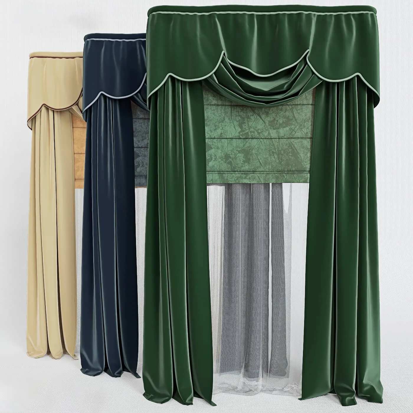 decoration - Blind classic V39 3D Model