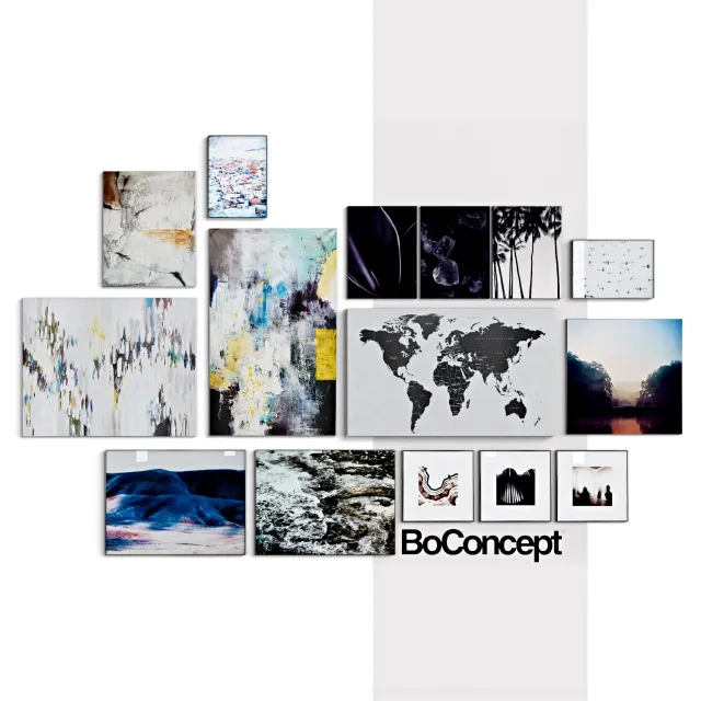decoration - BoConcept Gallery 3D Model