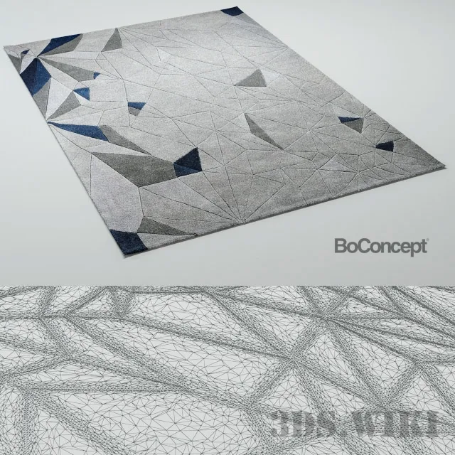 decoration - BoConcept LION carpet 3D Model