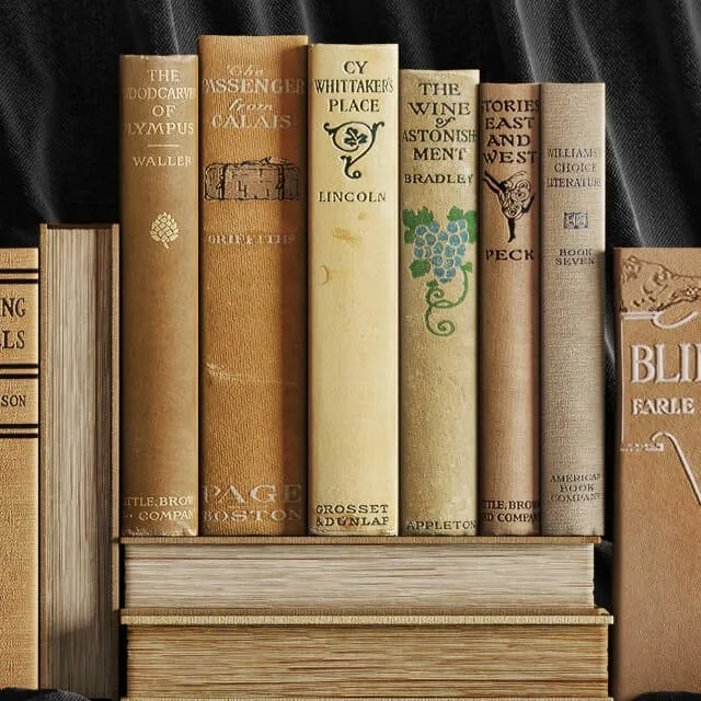 decoration - Books #2 3D Model