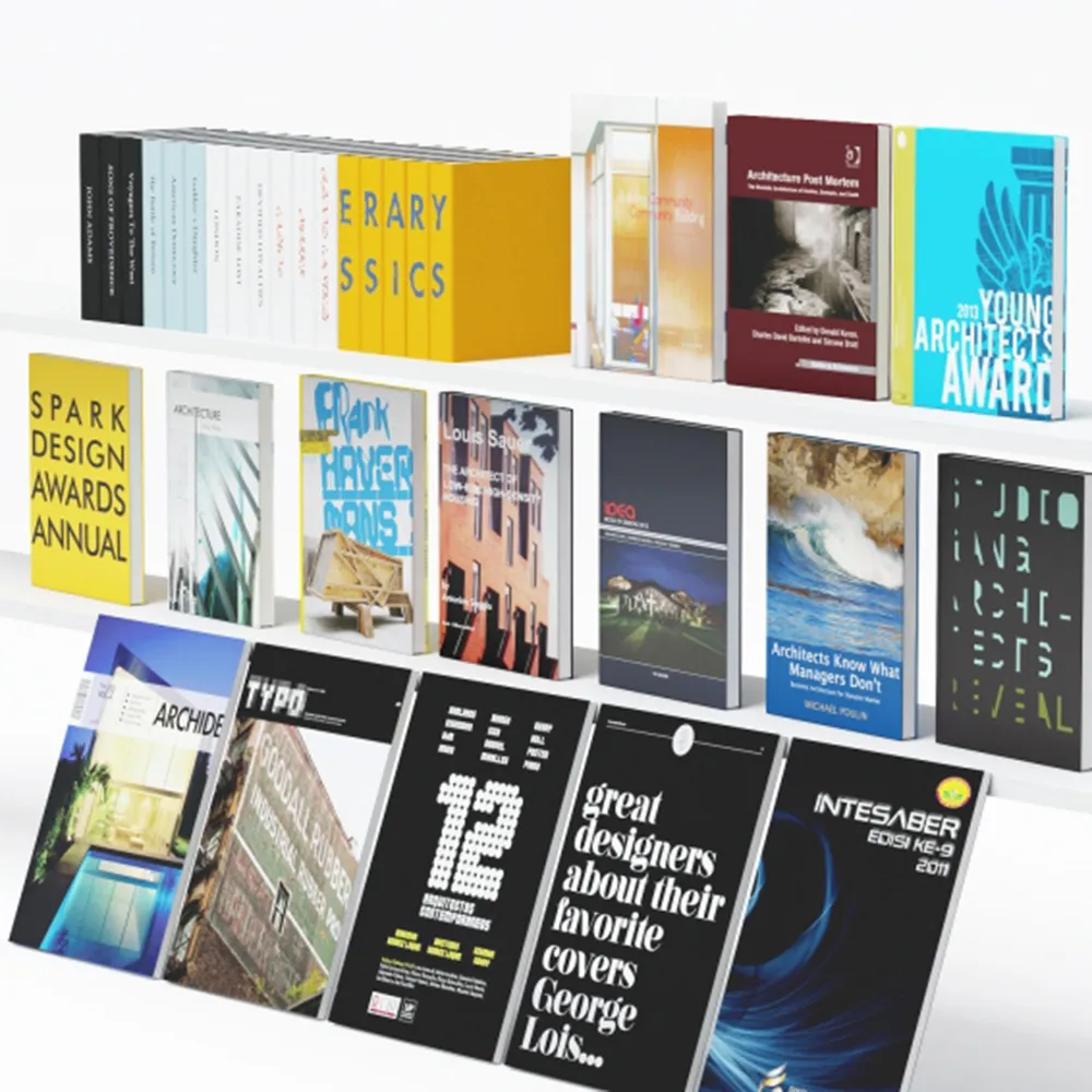 decoration - Books and magazines 3D Model