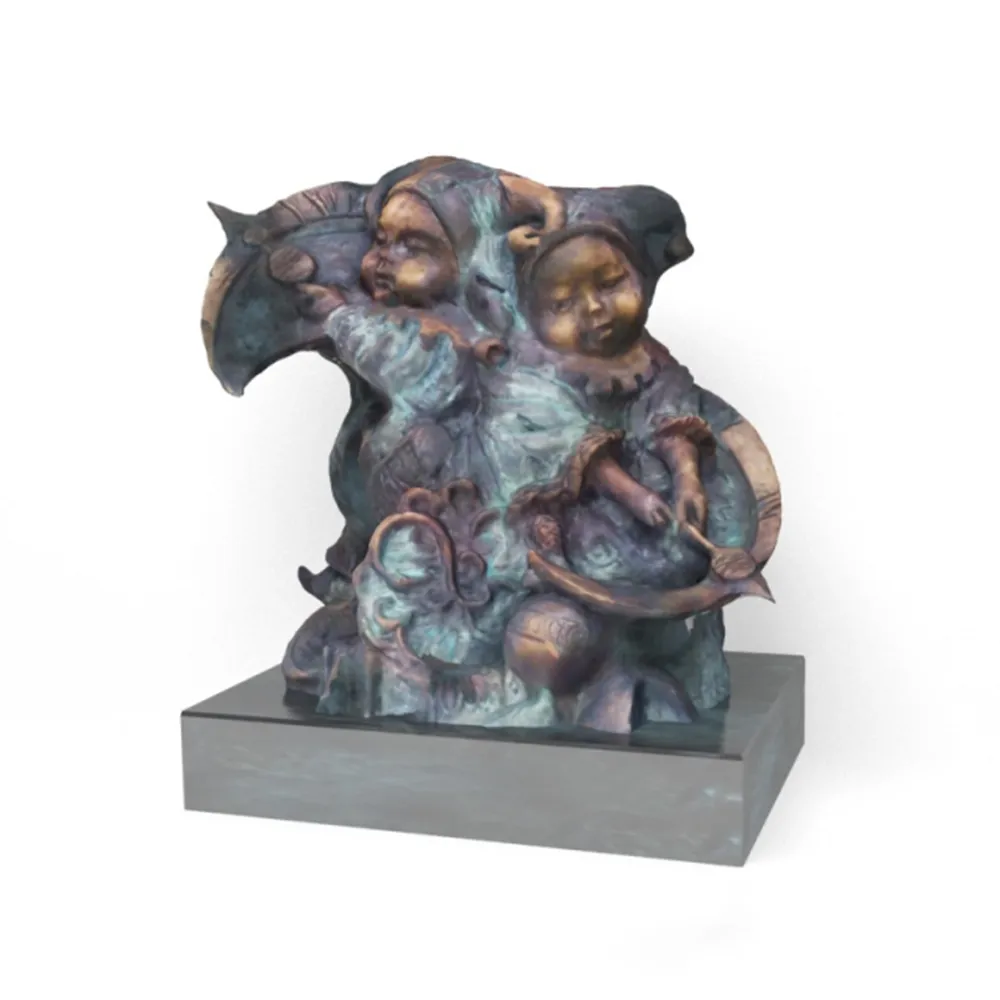 decoration - Bronze figurine 3D Model