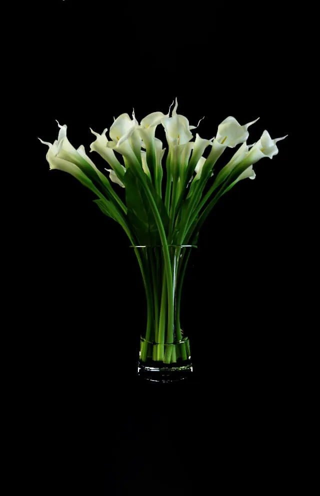 decoration - Calla bouquet 3D Model