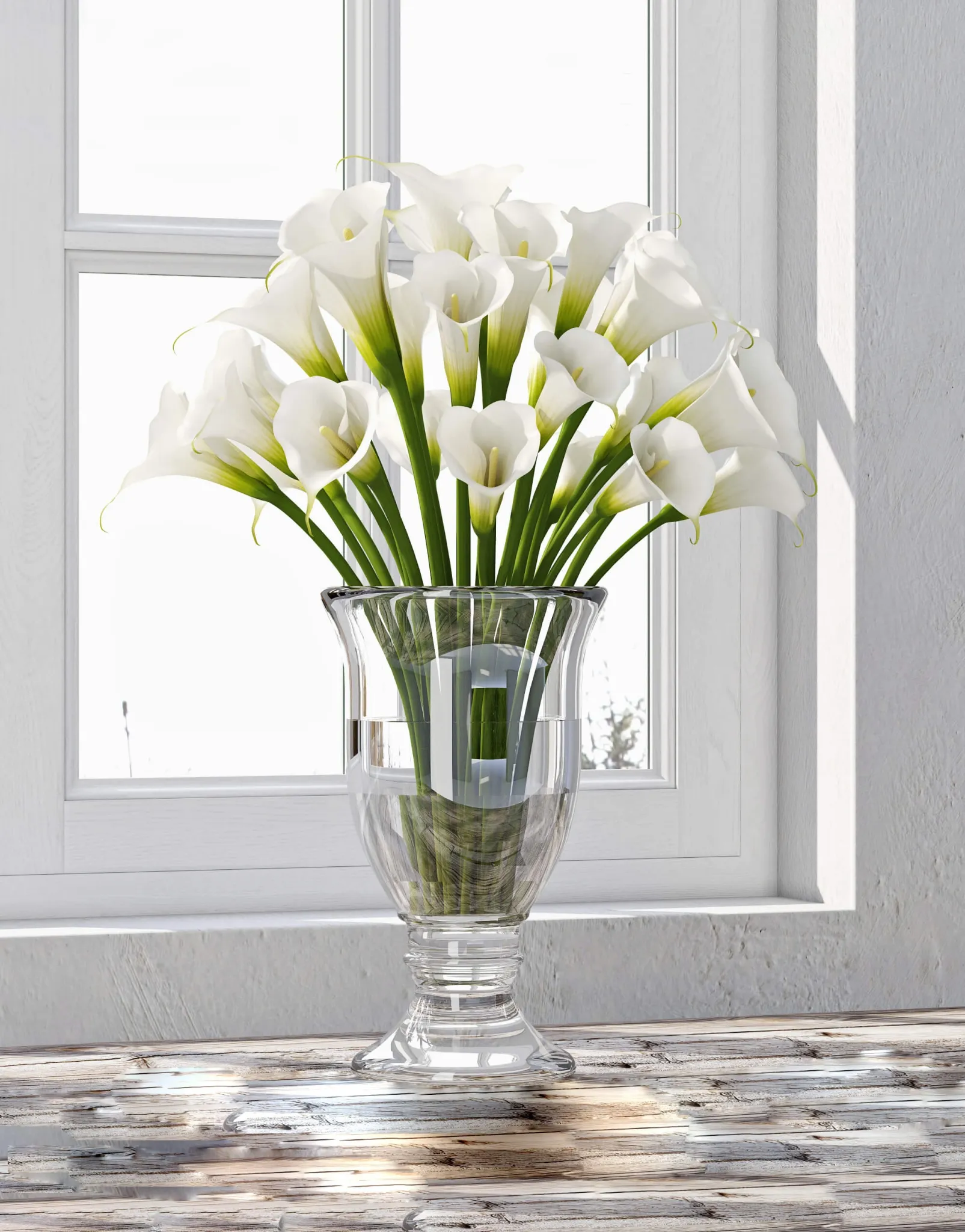 decoration - Calla Lily 01 3D Model