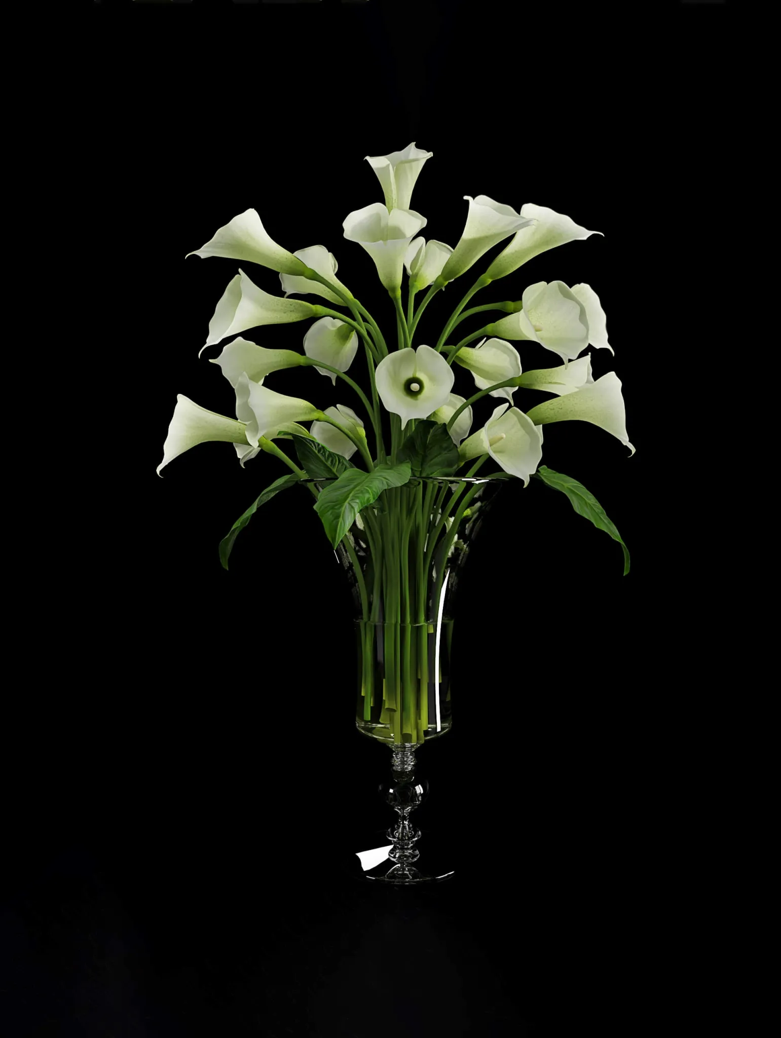 decoration - Calla Lily 3 3D Model