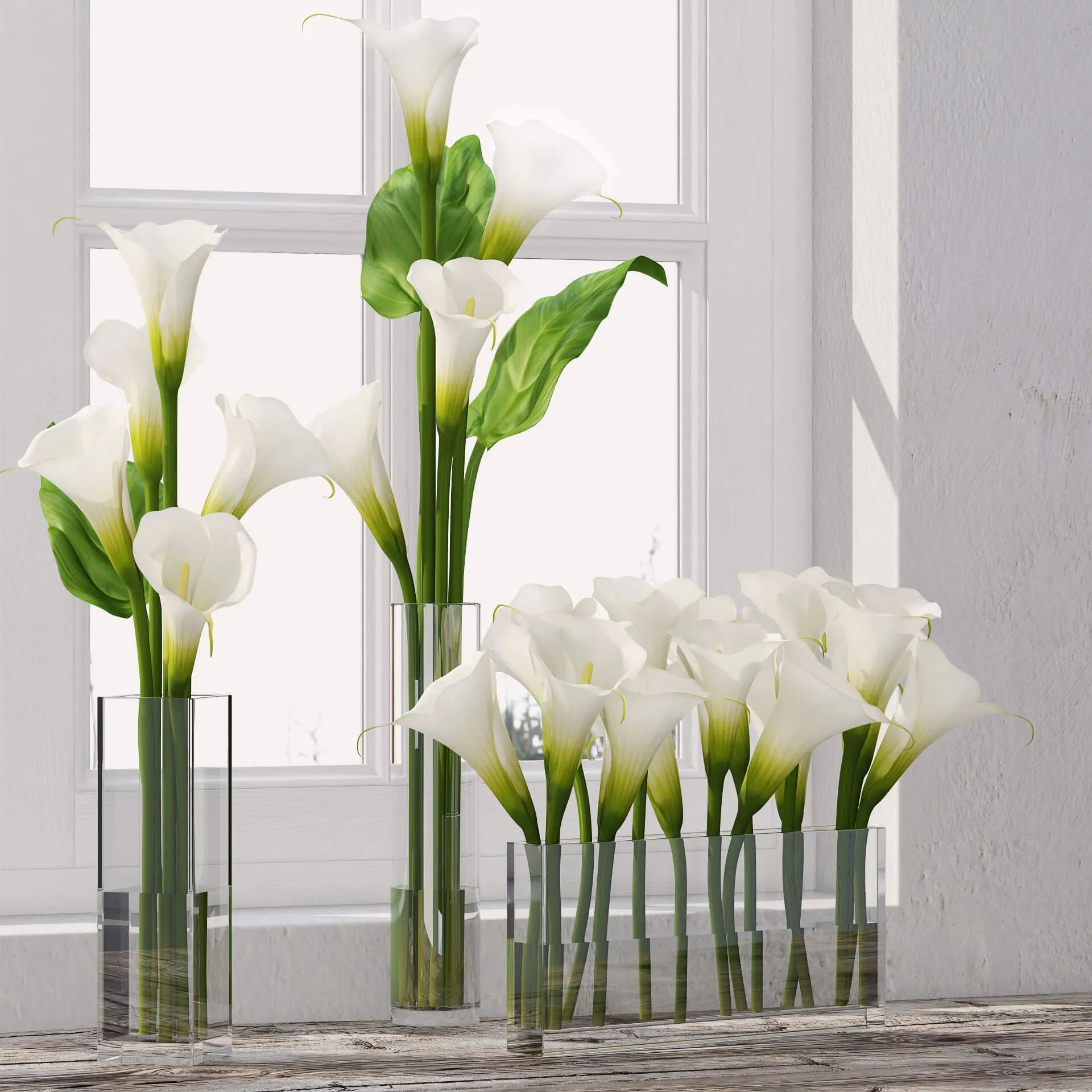 decoration - Calla Lily 55 3D Model