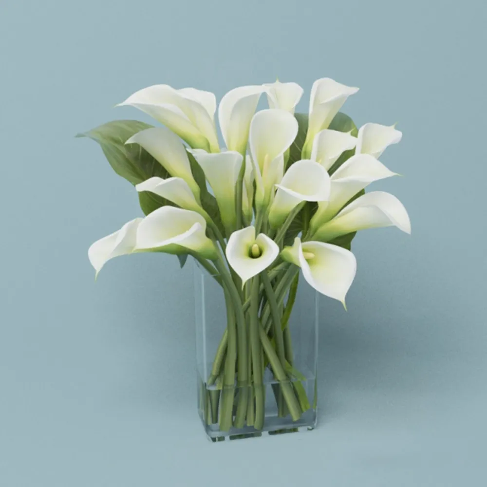 decoration - Callas in a vase 3D Model